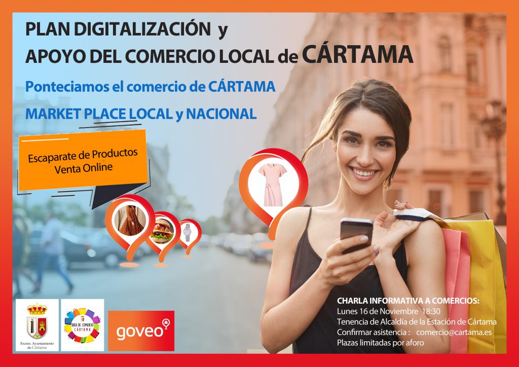 cartel-charla-informativa-proyecto-digitalizacion-comercios-app-goveo-161120