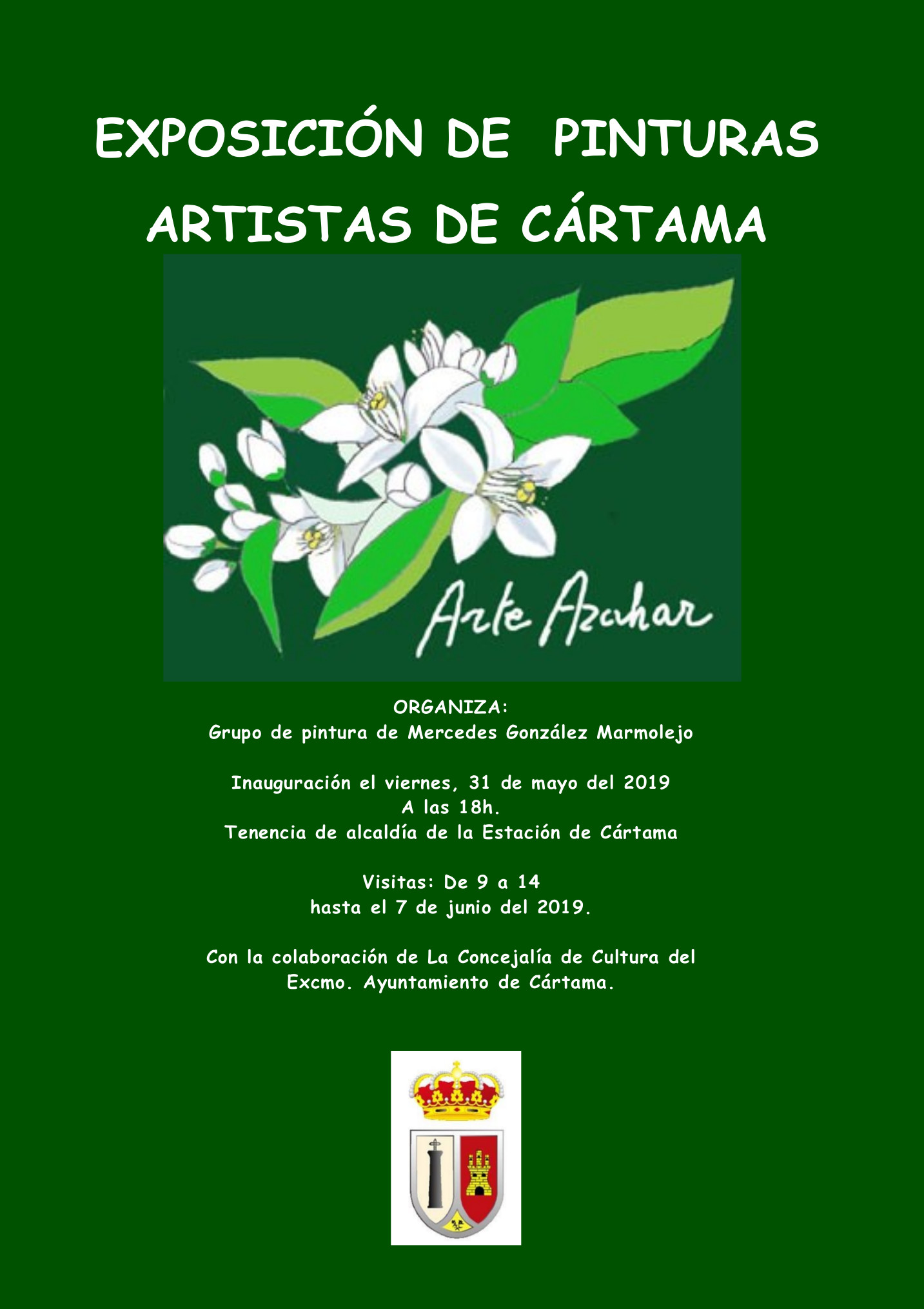 Exposición pintura Arte Azahar Cártama