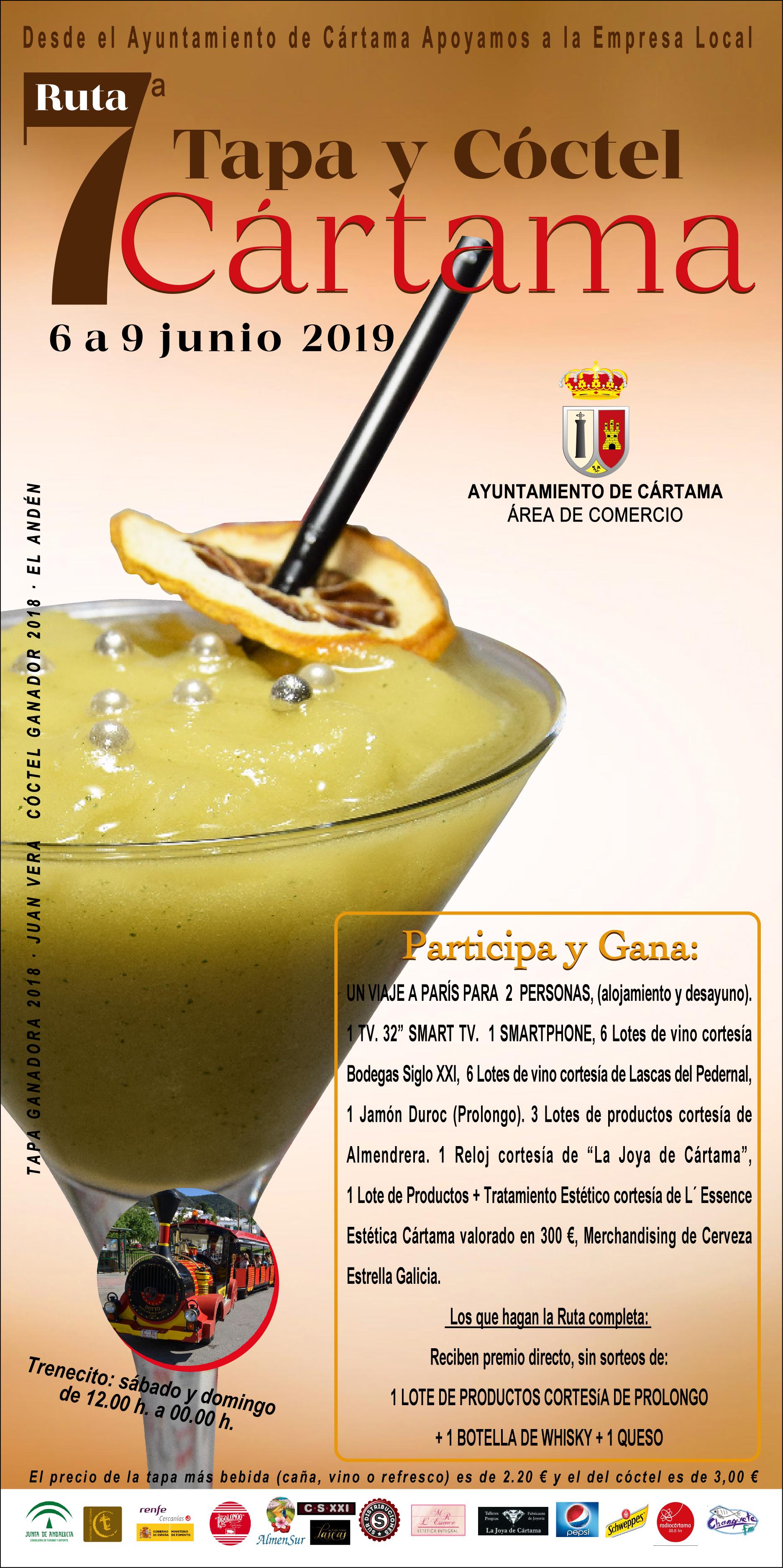 Ruta Tapa y Cóctel Cártama 2019